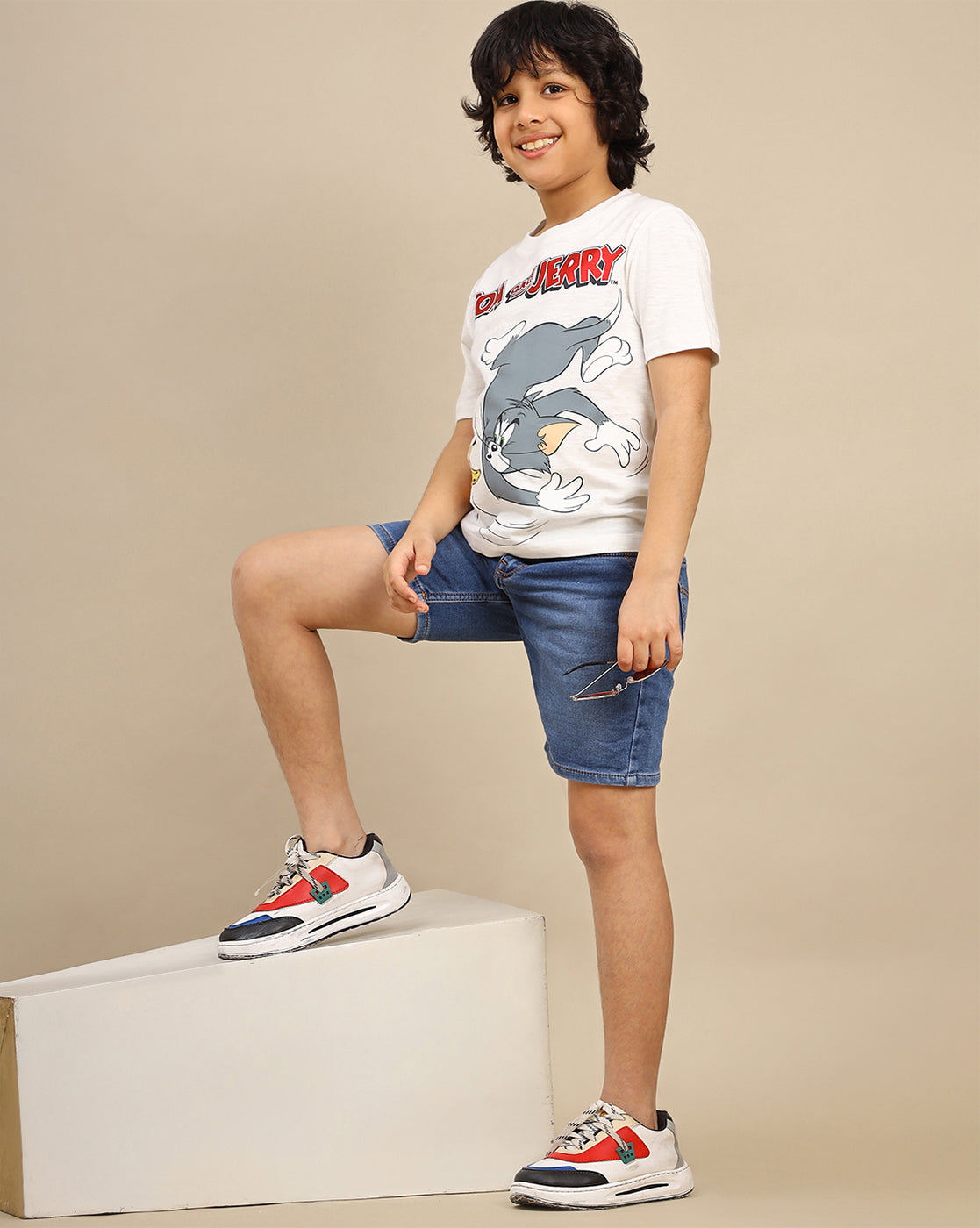 Tom & Jerry Regular Fit Tshirt Boys