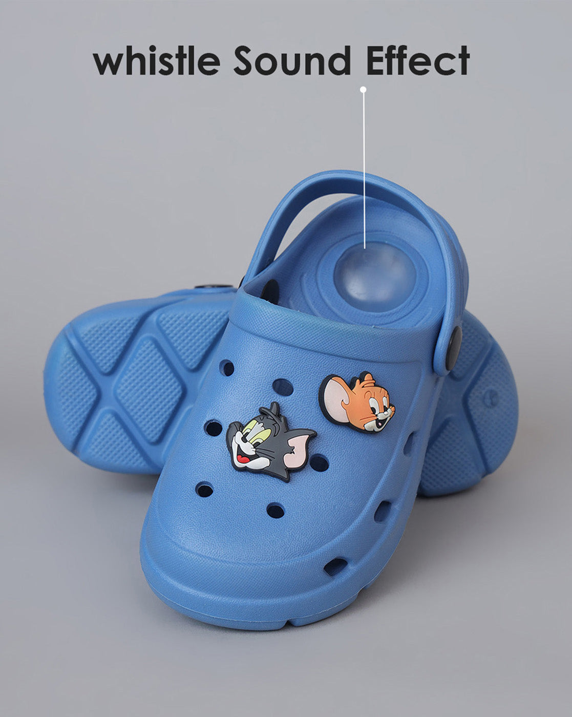 Tom & Jerry Clogs Whistle sound for Boys