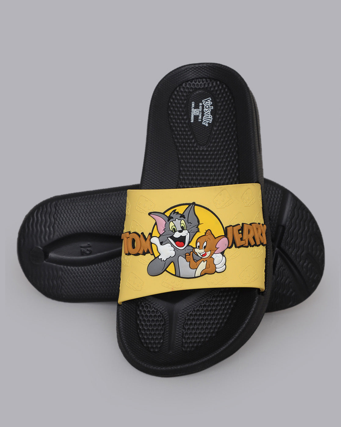 Tom & Jerry Printed Sliders for Boys